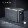 Vidvie 60W Αδιάβροχο Ηχείο Bluetooth Karoke Με Φως RGB Και δύο μικρόφωνα (XL-SP910) - Μαύρο