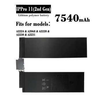Συμβατή Μπαταρία 5124mAh για For iPad Pro 11" 2nd 2020 A2228 A2231 A2068 A2224 7540mAh