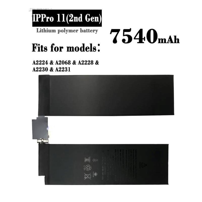 Συμβατή Μπαταρία 5124mAh για For iPad Pro 11" 2nd 2020 A2228 A2231 A2068 A2224 7540mAh