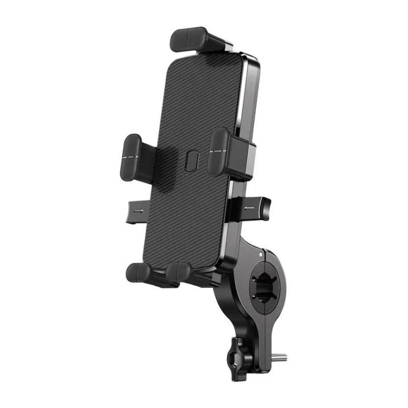 Nine C018 Βάση Κινητού Μοτοσυκλέτας Και Ποδηλάτου για το Τιμόνι - Μαύρο