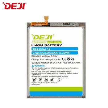 Deji Eb-Ba315Aby Oem Συμβατή Μπαταρία Αντικατάστασης Για Galaxy A31/A315N - 5000mAh