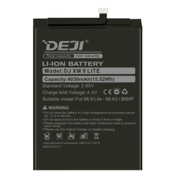Deji Bm4F Oem Συμβατή Μπαταρία Αντικατάστασης Για Mi A3/Mi 9 Lite/Mi Cc9 - 4030mAh