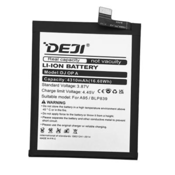 Deji Blp839 Oem Συμβατή Μπαταρία Αντικατάστασης Για Oppo F19 Pro+ 5G/Reno5 Z/A94 5G/A95 5G/Reno6 Z/Reno6 4G - 4310mAh