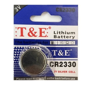 T&E Cr2330 Lithium Cell Button Battery (5 Pcs)