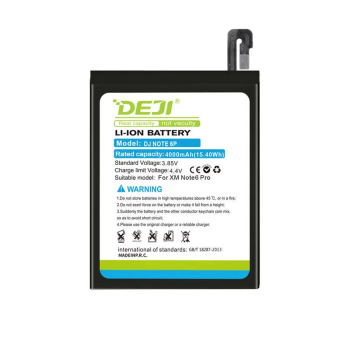 Deji Bn48 Oem Συμβατή Μπαταρία Αντικατάστασης Για Redmi Note 6 Pro - 4000mAh
