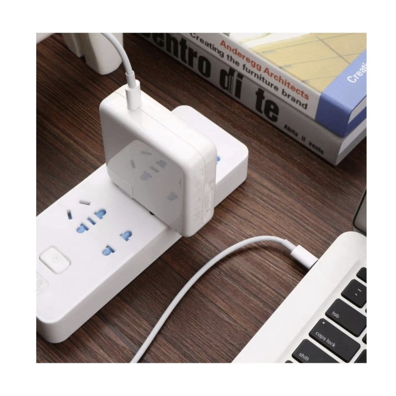 Φορτιστής 87W Type-C Oem Τροφοδοτικό Συμβατό Για Macbook Pro/Macbook Air - Λευκός