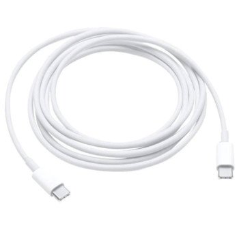 Oem Καλώδιο Φόρτισης Usb-C Σε Usb-C Για Φορτιστή Macbook Pro/Macboobk Air - Λευκός
