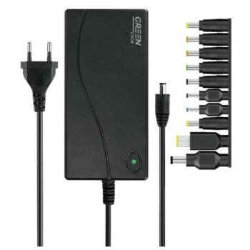 Green-Lyca G1266 90W Auto-Voltage Regulating Multi-Function Laptop Charger 10-Pin