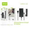 Green-Lyca G1268 120W Auto-Voltage Regulating Multi-Function Laptop Charger 10-Pin