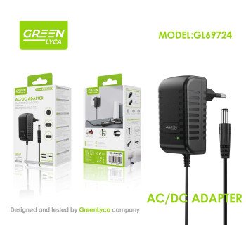 Green-Lyca GL69724 5V/1A 3-Pin Φορτιστής για ηλεκτρικό Ξυριστική μηχανή, ηλεκτρική σκούπα ρομπότ