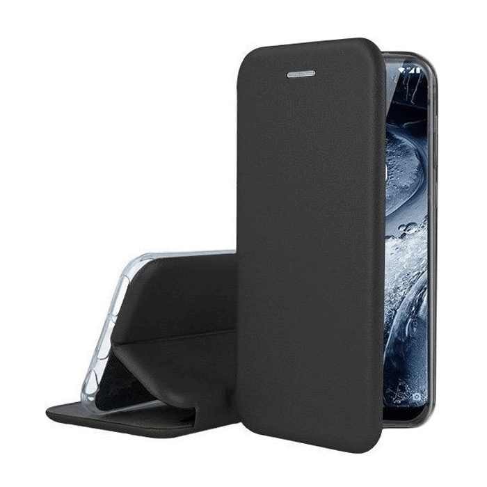 OEM Θήκη Βιβλίο Smart Magnet Elegance Book για Xiaomi REDMI 10C - Χρώμα: Μαύρο